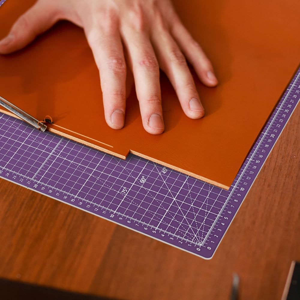 Professional Cutting Mat A3 Pink and Lilac Perfect for Patchwork, Sewing and Crafts Self-Healing 45x30 cm