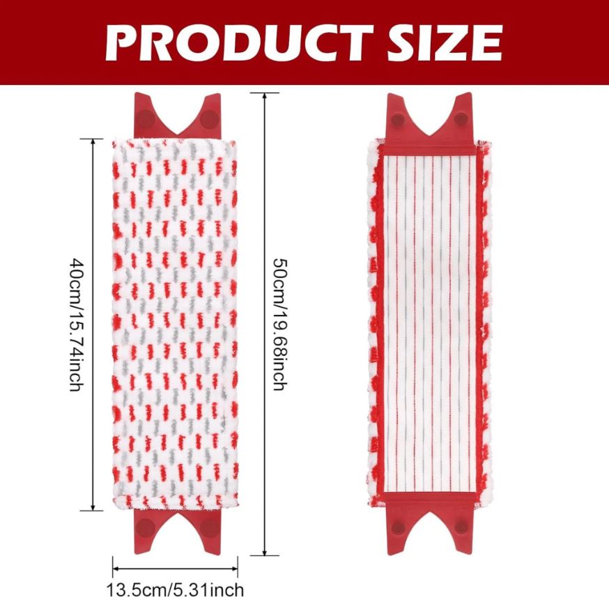2 pieces for Vileda Ultramax XL Floor Wiper Replacement Cover Set & XL Mop Replacement Cover