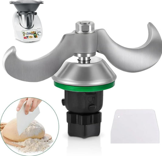 Dough knife for Thermomix TM6, TM5, stainless steel dough mixing knife