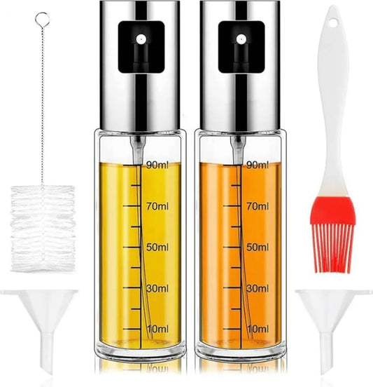 Oil Dispenser 100ml - Set of 2 Oil Sprayers - 100ml Capacity Each