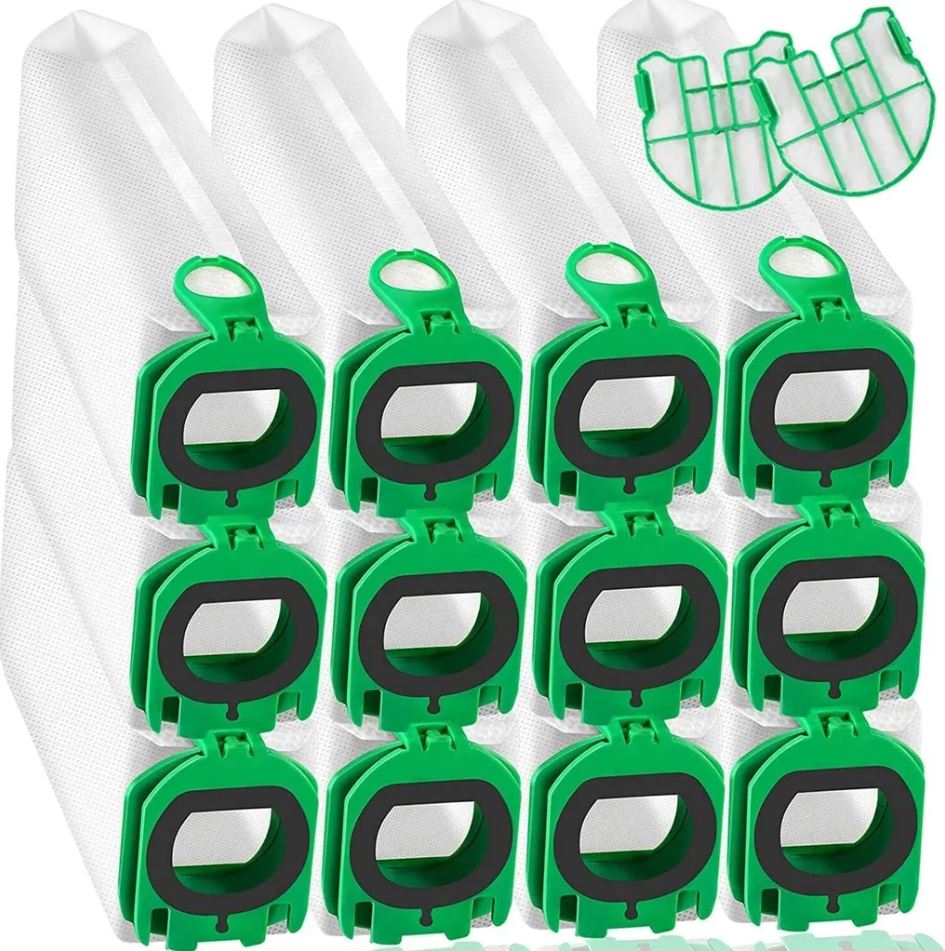 12 vacuum cleaner bags compatible with Vorwerk Kobold VB100 FP100 VB 100 FP 100