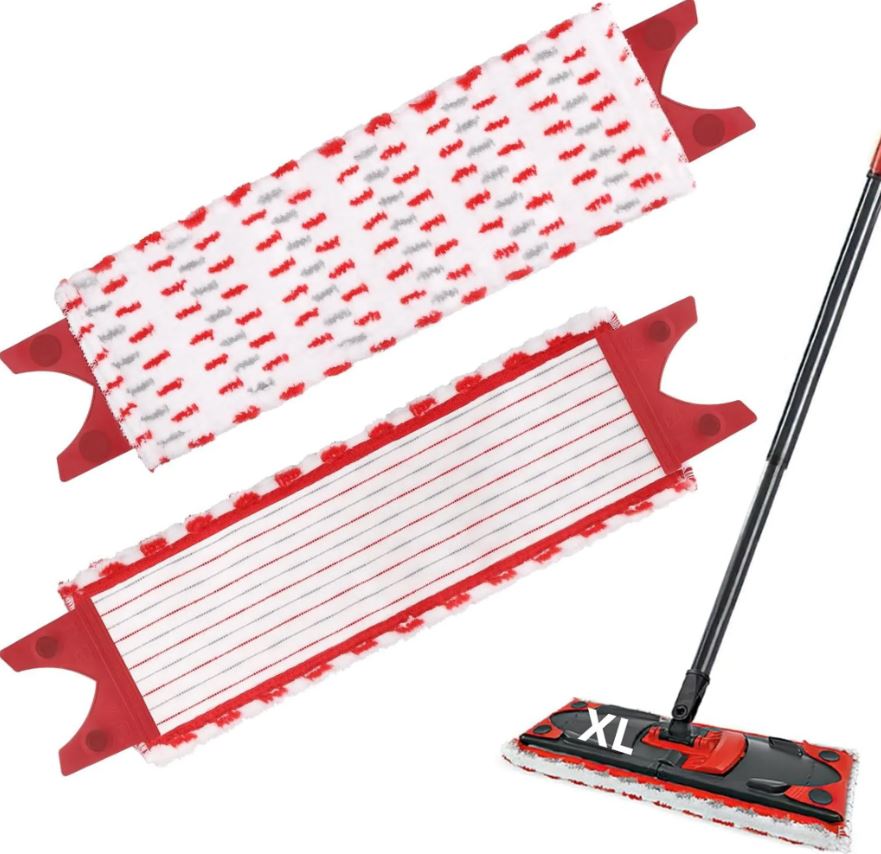 2 pieces for Vileda Ultramax XL Floor Wiper Replacement Cover Set & XL Mop Replacement Cover