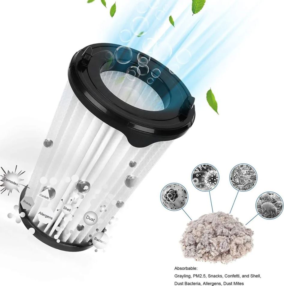 Set of 6 filters for AEG CX7 CX7-2 vacuum cleaner for all models