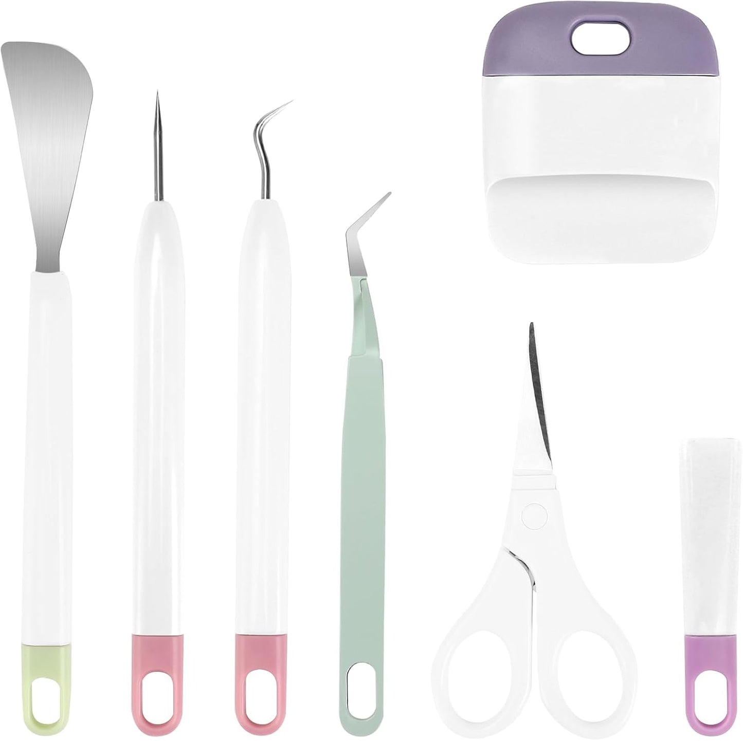 Kasann Plotter Accessories 6-piece Grid Removing Tool DIY Plotter Tool for Scrapbooking, Silhouette