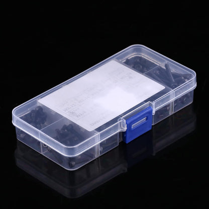 280 Pcs/Box M3 Hex Head Cap Screw Hexagon Socket Screw Metric Nut Machine Fastener Assortment