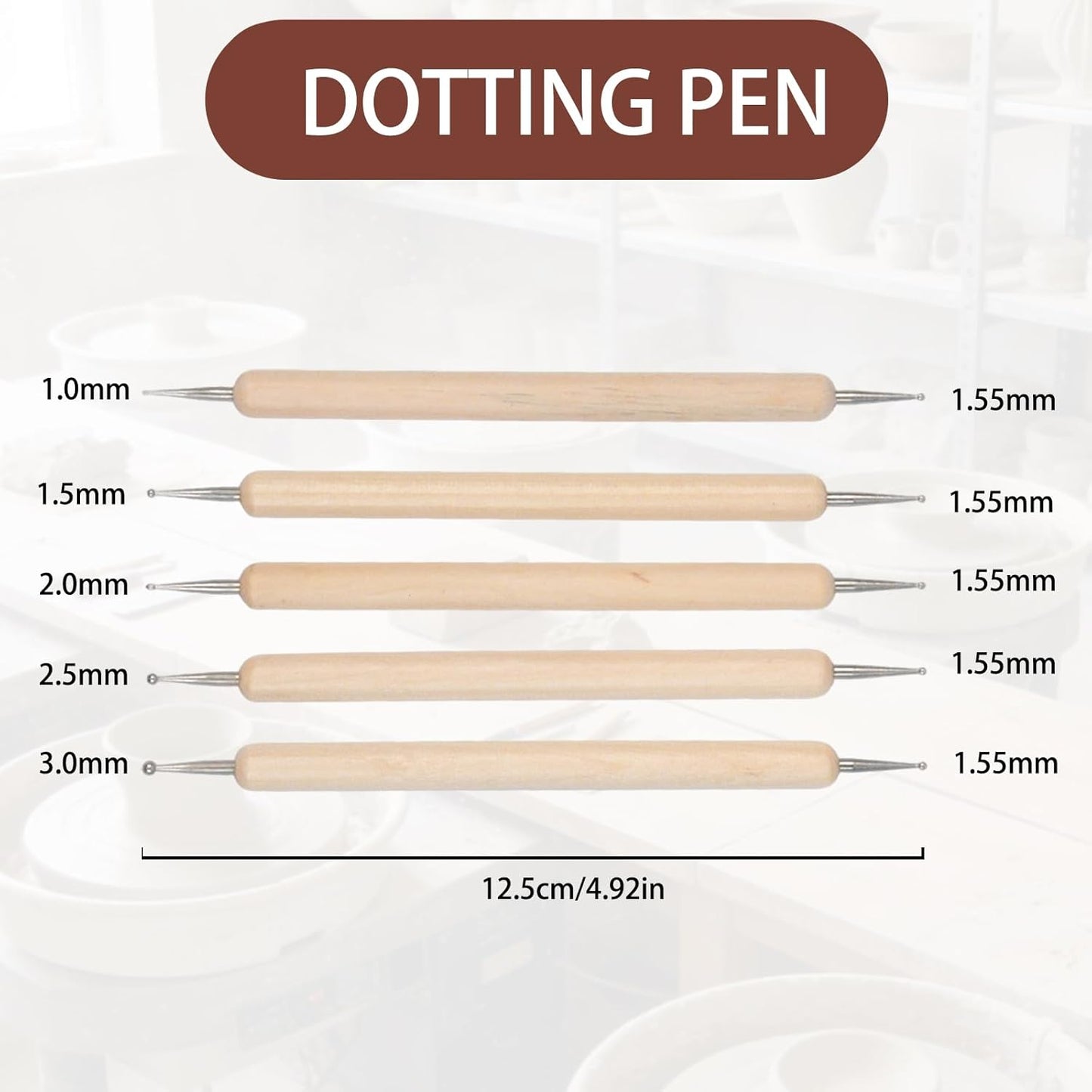Modeling tool, sculpting tools, ceramic clay, clay sculpting tool with storage bag