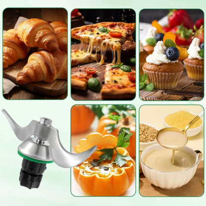 Dough knife for Thermomix TM6, TM5, stainless steel dough mixing knife