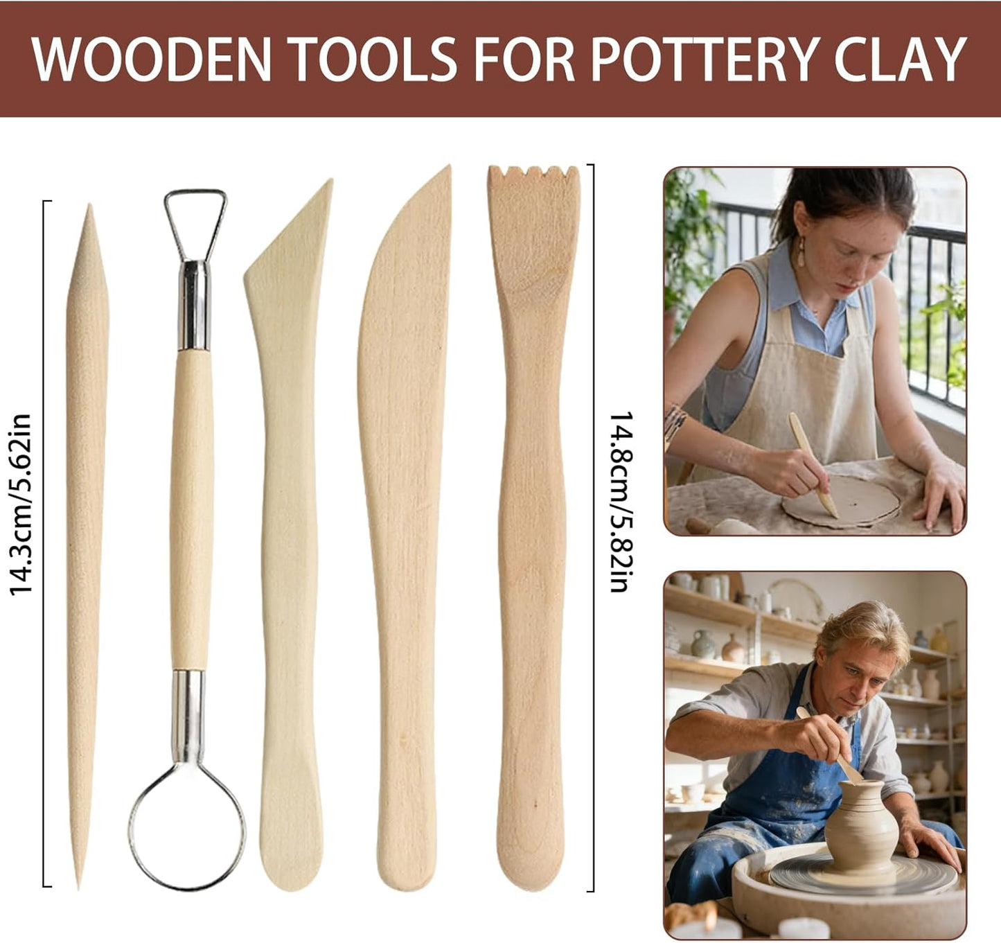 Modeling tool, sculpting tools, ceramic clay, clay sculpting tool with storage bag