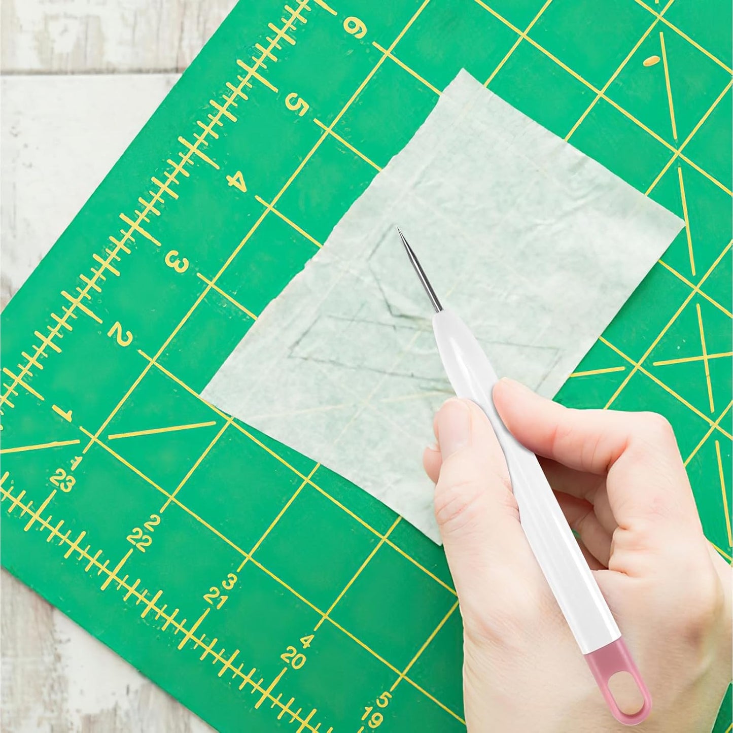 Kasann Plotter Accessories 6-piece Grid Removing Tool DIY Plotter Tool for Scrapbooking, Silhouette