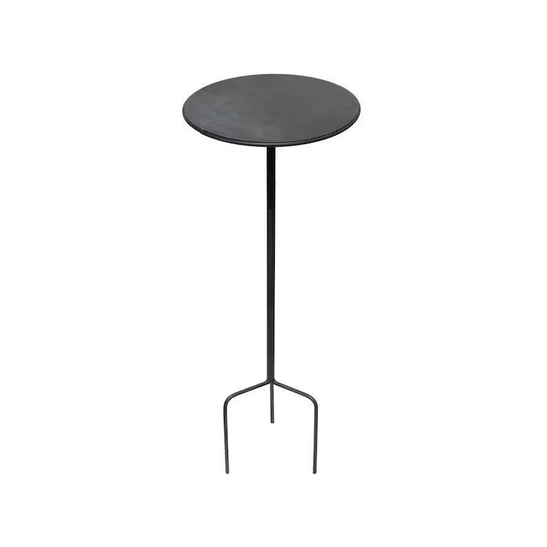 Garden table with stake, modular table, decorative table, metal, rust, garden decoration, gray, powder-coated, climbing frame, bar sofa