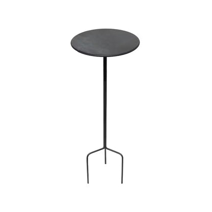 Garden table with stake, modular table, decorative table, metal, rust, garden decoration, gray, powder-coated, climbing frame, bar sofa